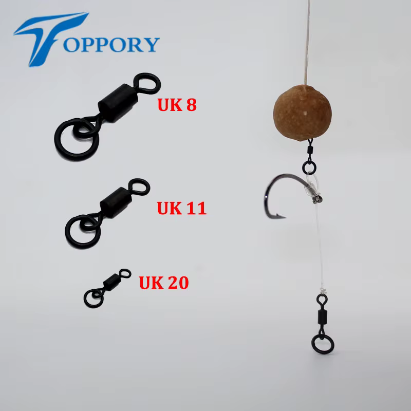 D-Rig Chod con giratorios de anillo flexible UK 8-11 para carpa