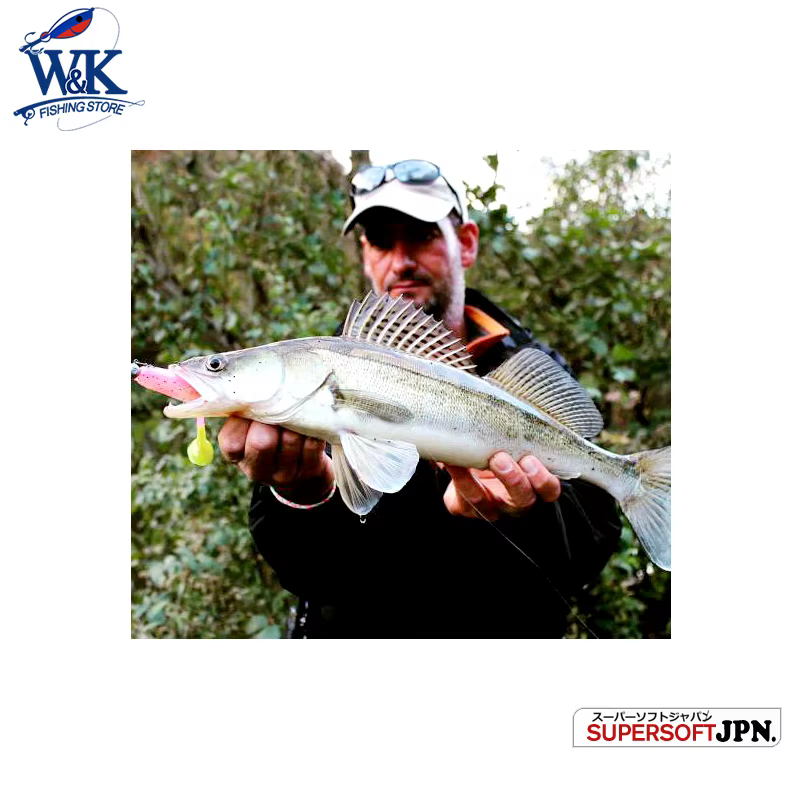 Swimbait lubina UV señuelo de vinilo - imagen 5