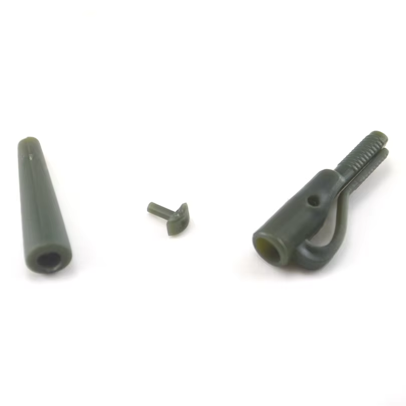 MNFT Kit Aparejos Carpa Pesca con Clips Plomo Seguridad Tubos Goma - imagen 2