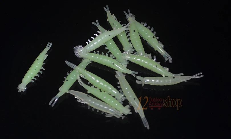 MNFT señuelo camarón luminoso para pesca de carpa - imagen 5