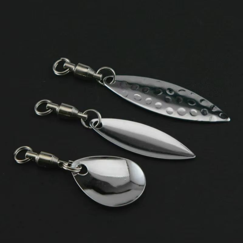 Cucharillas Spinning Sonoras Reflectantes para Pesca