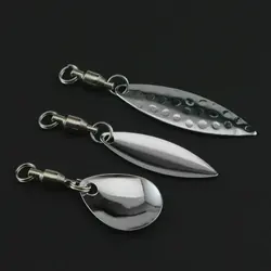 Cucharillas Spinning Sonoras Reflectantes para Pesca