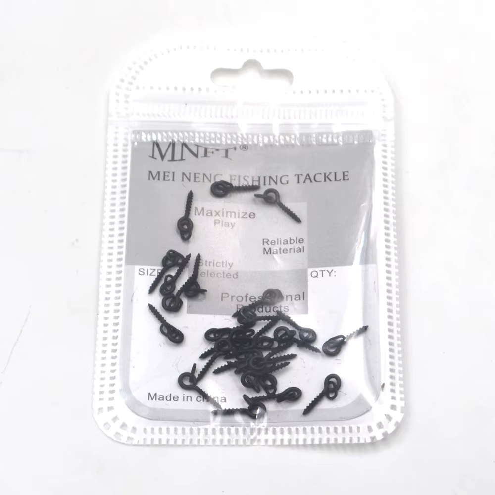 Tornillos de cebo MNFT negro mate – Anillo ovalado 4,5mm carpa - imagen 4