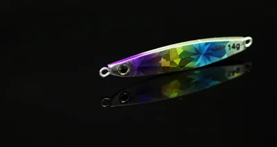 Gama completa de colores disponibles del señuelo jigbait