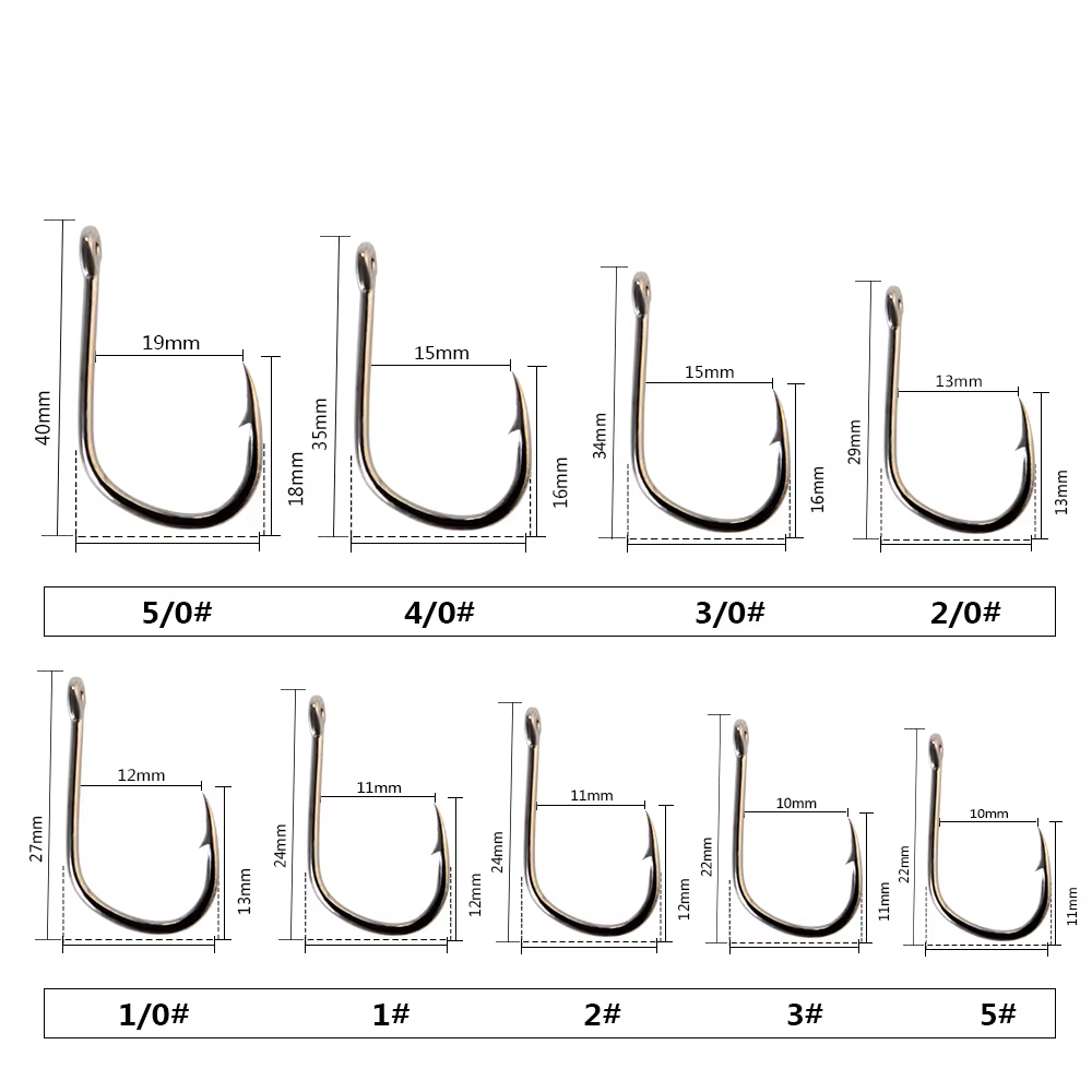 Anzuelo Jig Head NGB – Acero al carbono para lubina - imagen 2