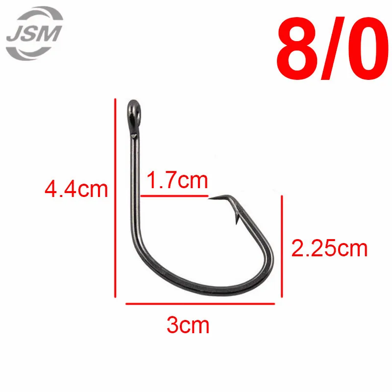 JSM 7381 Anzuelos de Acero Alto Carbono – Set con Caja - imagen 5