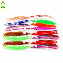 Falda de curricán Jig octopus 12cm – Señuelos blandos colores surtidos