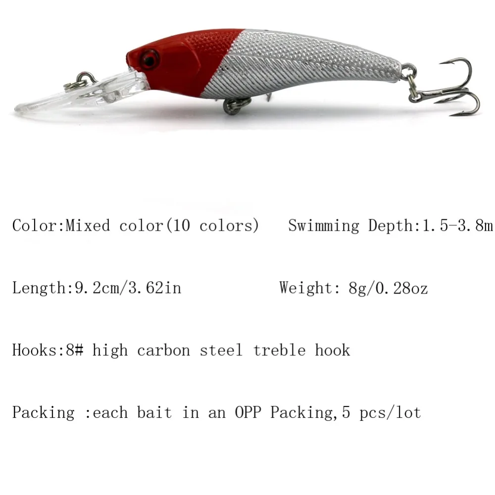 Señuelo Minnow que se hunde INFOF de pesca para trucha - imagen 2