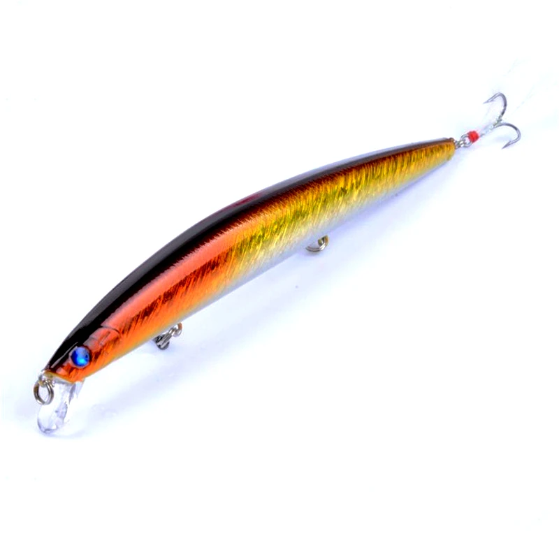 Señuelo Wobbler duro con pluma para trucha, lucio y carpa - imagen 5