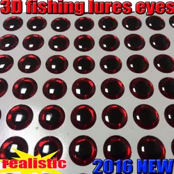 Nuevo señuelo de pesca 3D ojos mosca – tamaños 4MM a 16MM