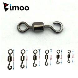 Bimoo Conector Giratorio Latón para Pesca – Accesorio de Aparejo