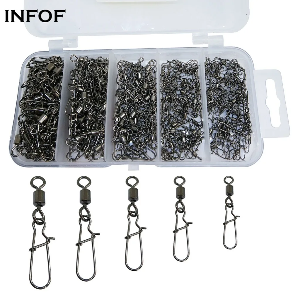 Eslabones giratorios con gancho a presión para carpa y feeder - imagen 3