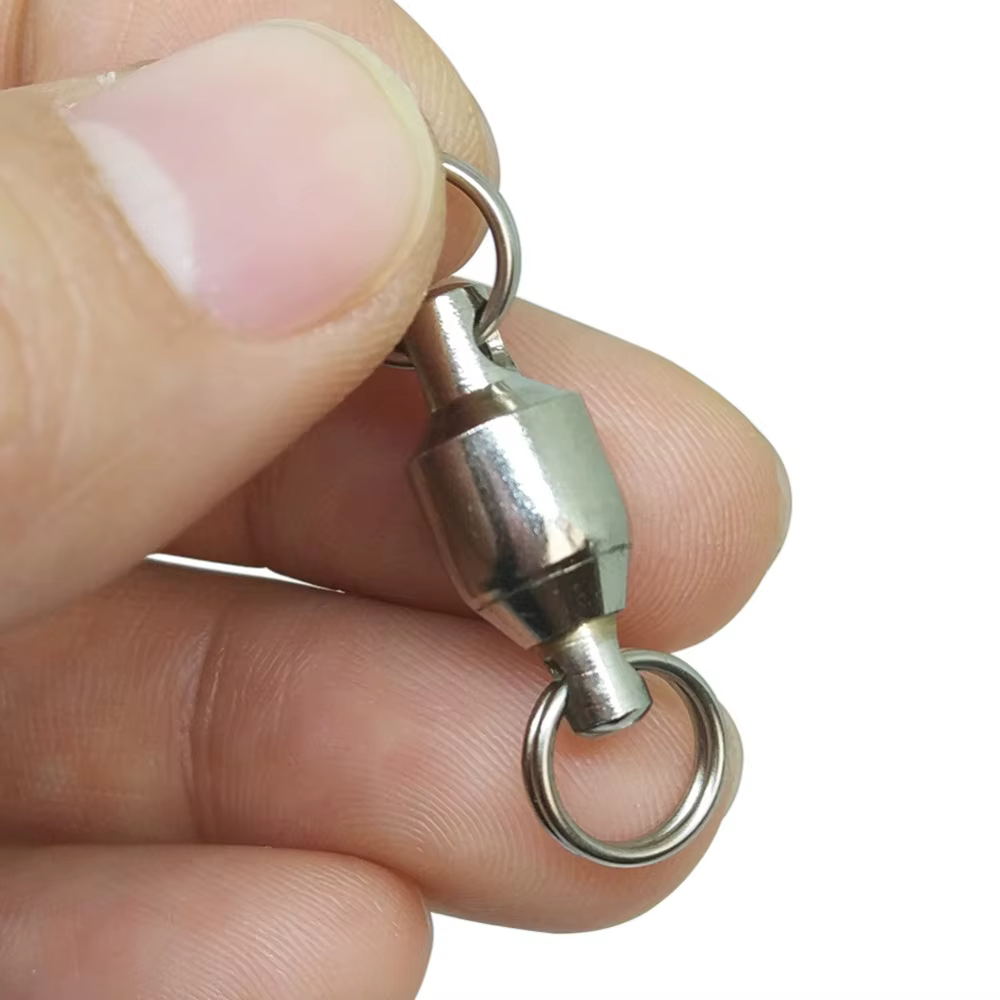 Giratorio Ball Bearing Acero Inoxidable con Anillo Dividido para Lubina - imagen 4