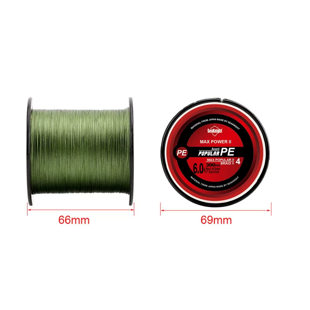Trenzado Seaknight 0.10-0.40mm – Resistencia 3.6-27.2KG - imagen 3