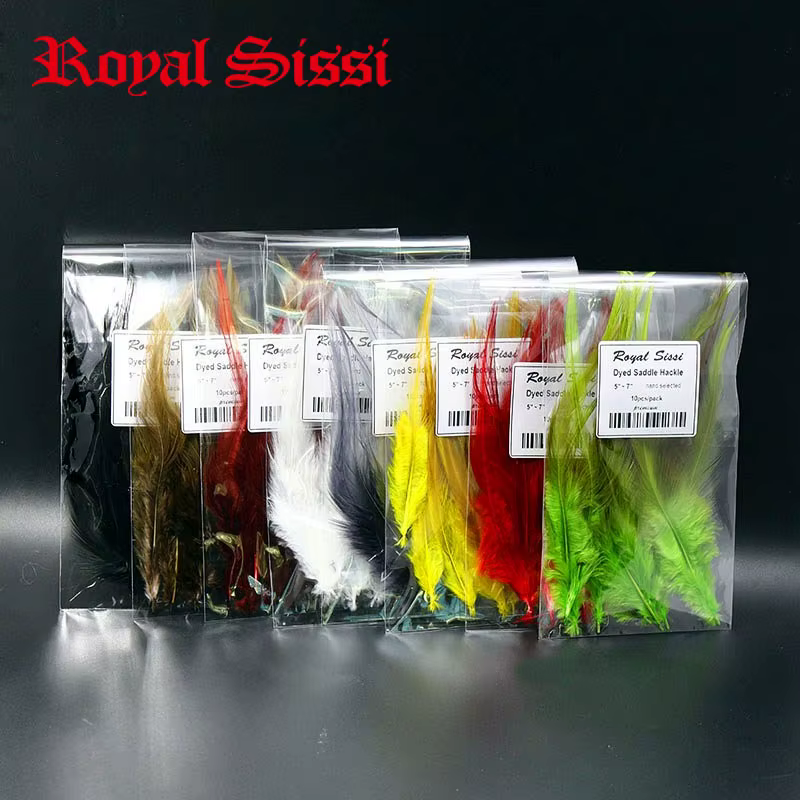 Silla de gallo hackle para streamer y bugger – Pluma seleccionada a mano