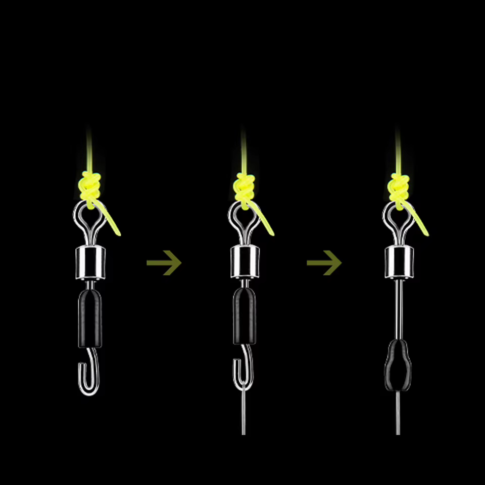 Anillo giratorio WALK FISH – Swivel con rodamiento para pesca - imagen 5