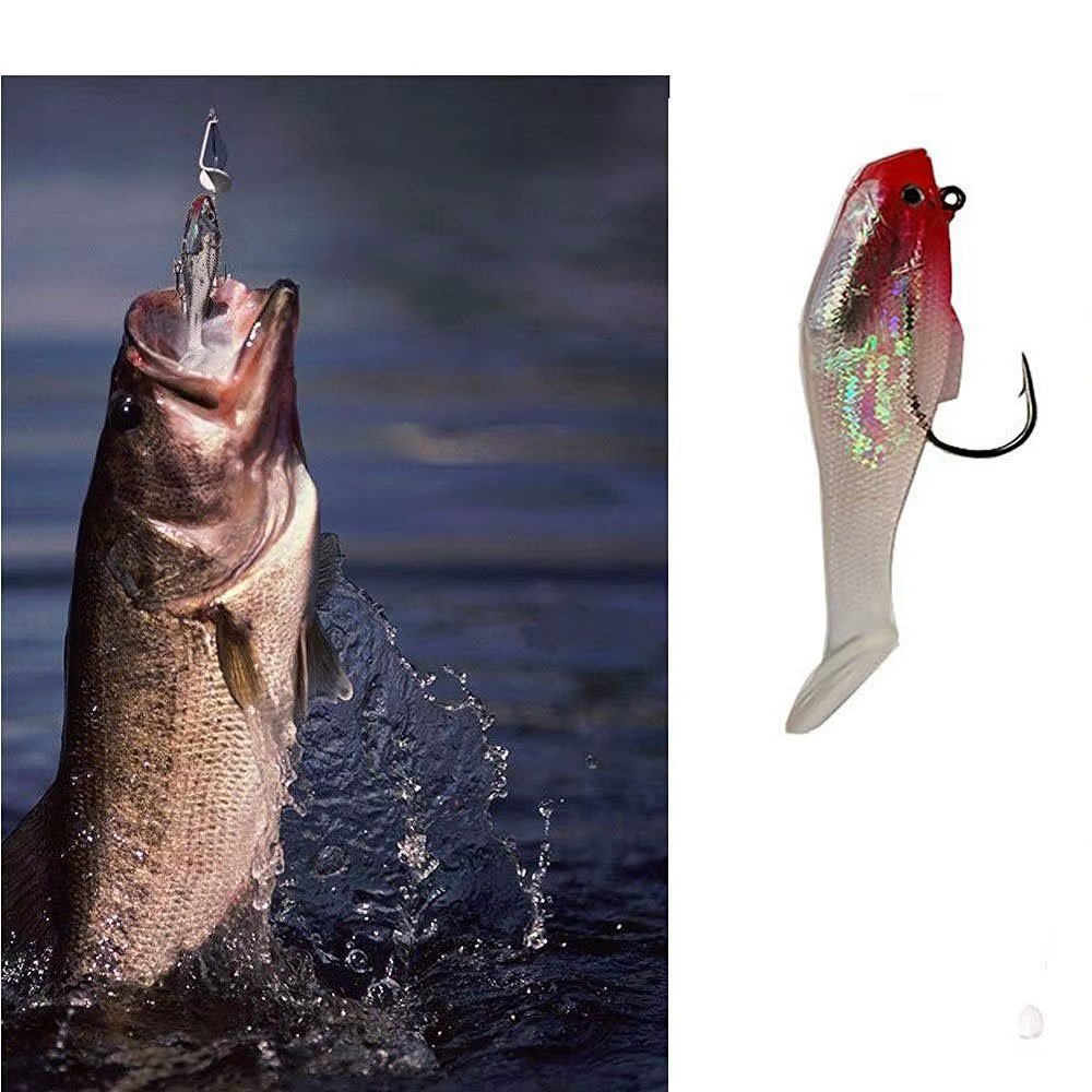 JSM Señuelo blando de silicona para pesca profesional - imagen 4