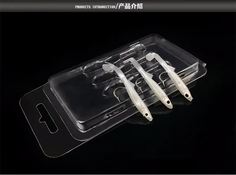 Señuelo blando anguila WLDSLURE vista frontal