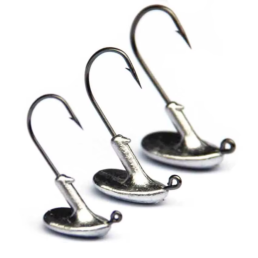 JYJ Anzuelos Jig Head afilados para vinilo - imagen 4