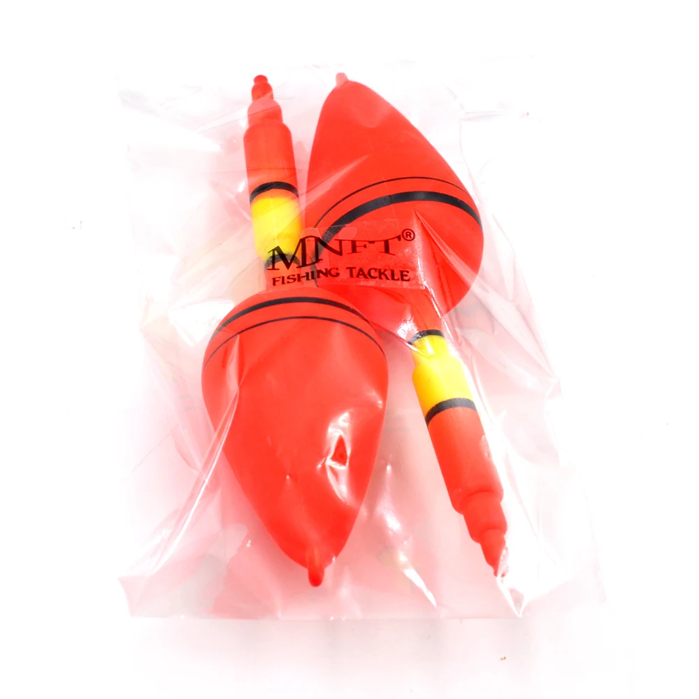 Flotadores Bobbers orange con forma de barriga grande para pesca vertical - imagen 5