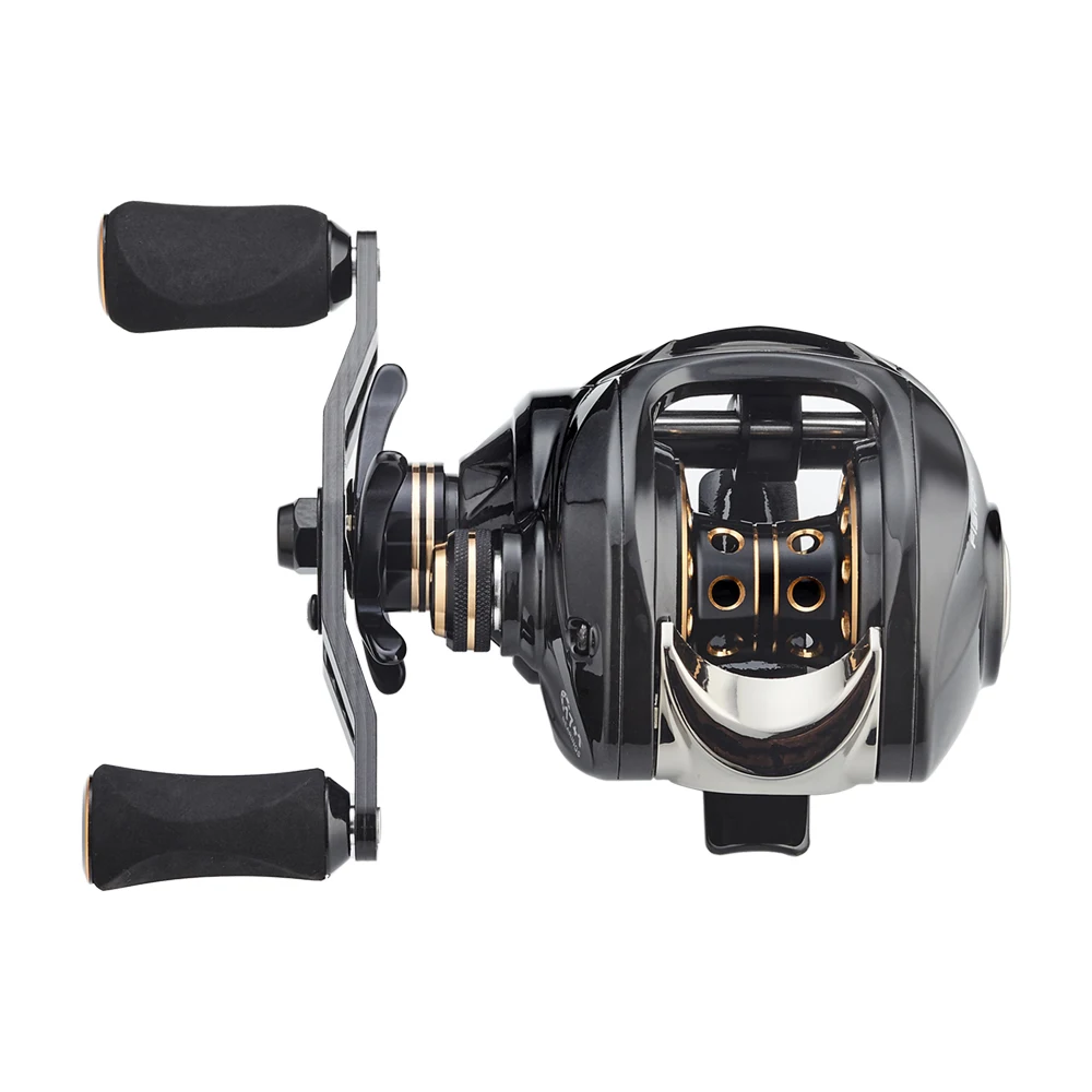Carrete Baitcasting Fishdrops carbono freno Dual – derecha/izquierda - imagen 3