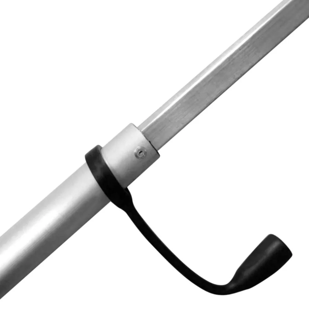 Gancho de pesca telescópico de acero inoxidable y aluminio para orilla - imagen 4