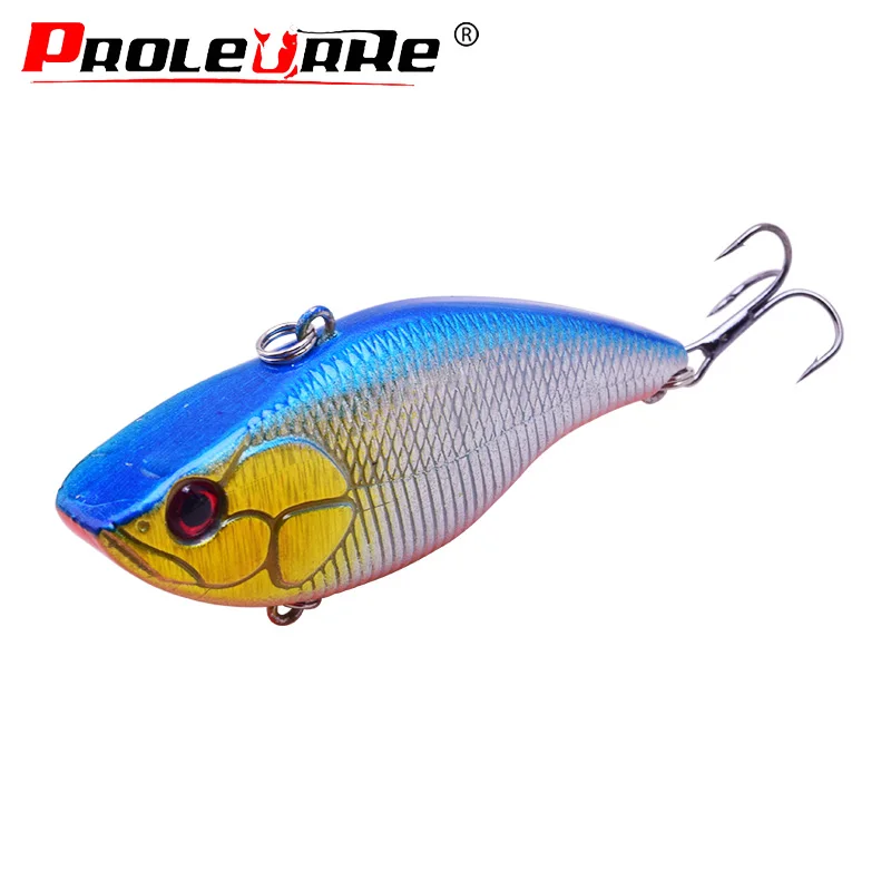 Señuelo de pesca Proleurre VIB 7,2 cm vista lateral