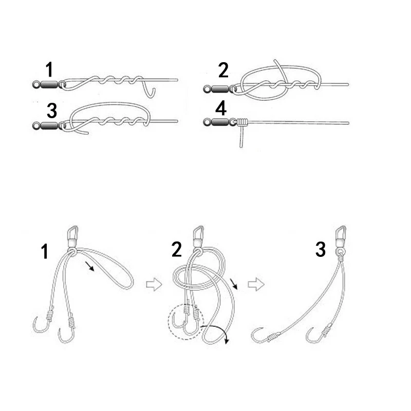 Swivel giratorio acero inoxidable para carp fishing - Anillo sólido - imagen 3