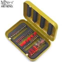 Kit de Moscas Artificiales MNFT 56 – Ninfas y Secas para Trucha y Lubina