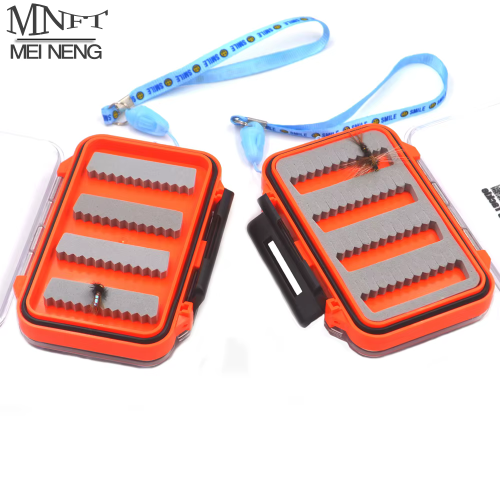 MNFT Caja Mosca Trucha Doble Cara Impermeable con Ninfas y Moscas - imagen 4