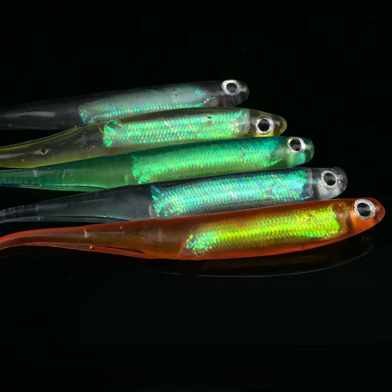 Señuelos arcoíris de pesca – cebo suave hecho a mano