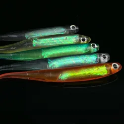 Señuelos arcoíris de pesca – cebo suave hecho a mano