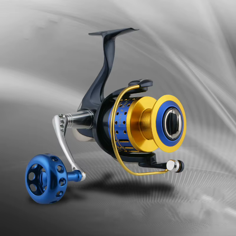 Okuma SALINA II – Carrete de trolling con doble freno para carpa marina - imagen 3