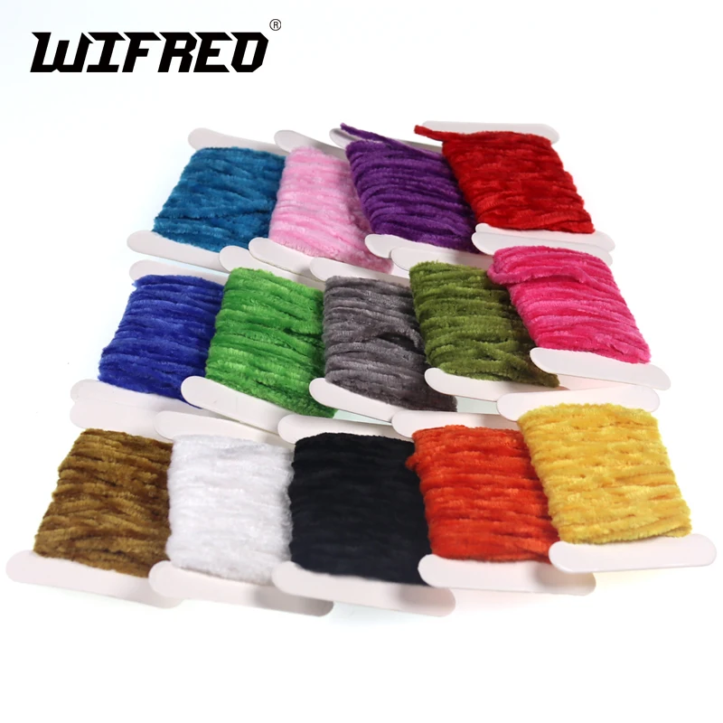 Chenilla de cuerpo para moscas Woolly Bugger 14 tarjetas 5 m 2mm 3mm - imagen 3