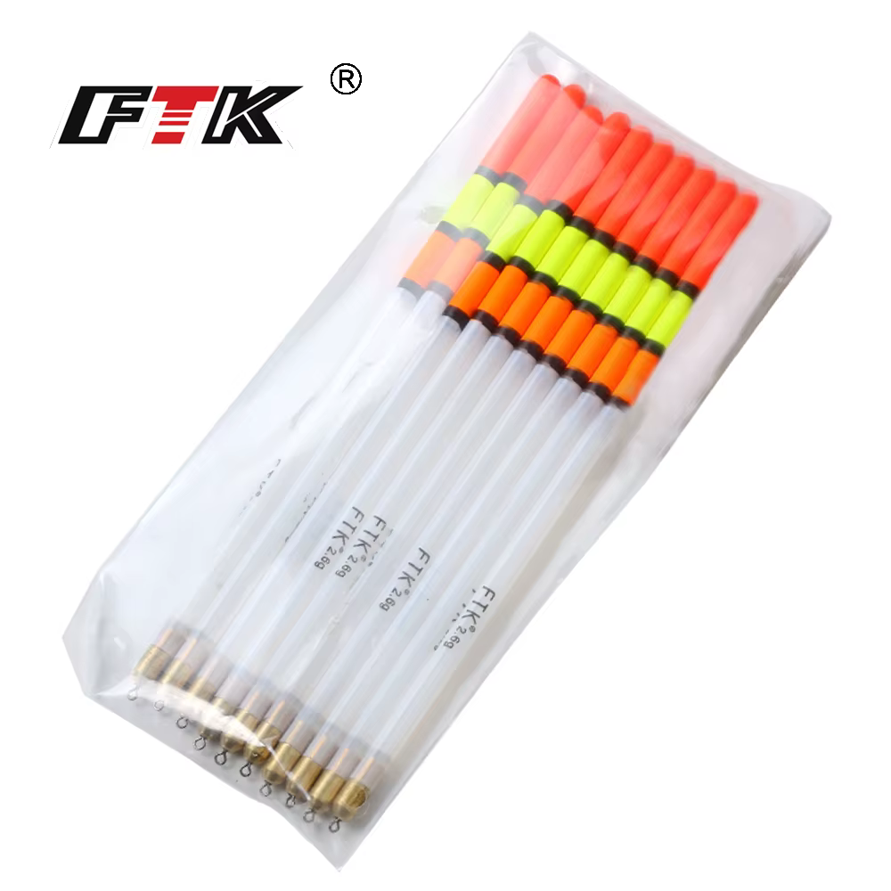 FTK Flotadores para Carpa Transparentes en Tubo de Pesca de Fondo - imagen 5