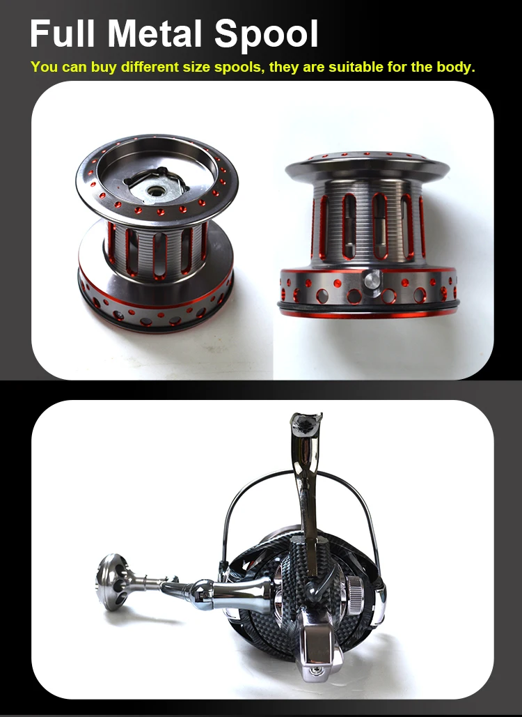 Carrete de aluminio mecanizado