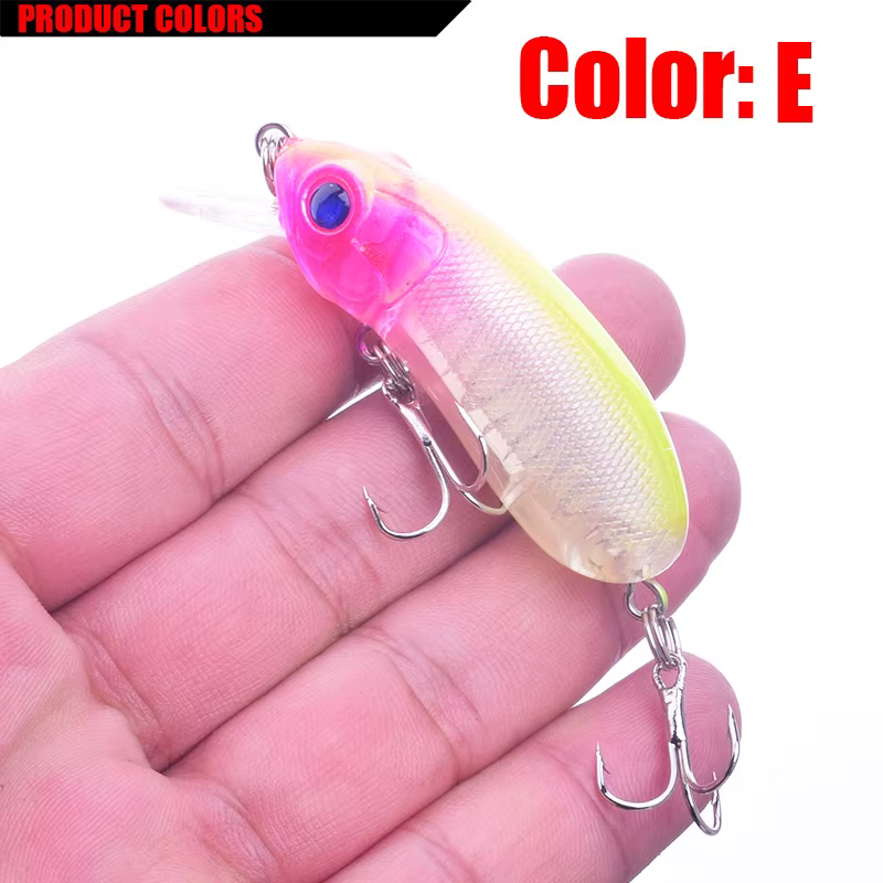 Isca Wobblers Crankbait – Señuelo duro para lubina de manivela