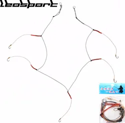 Gancho de cuerda LEOSPORT JK445 – Acero alto carbono