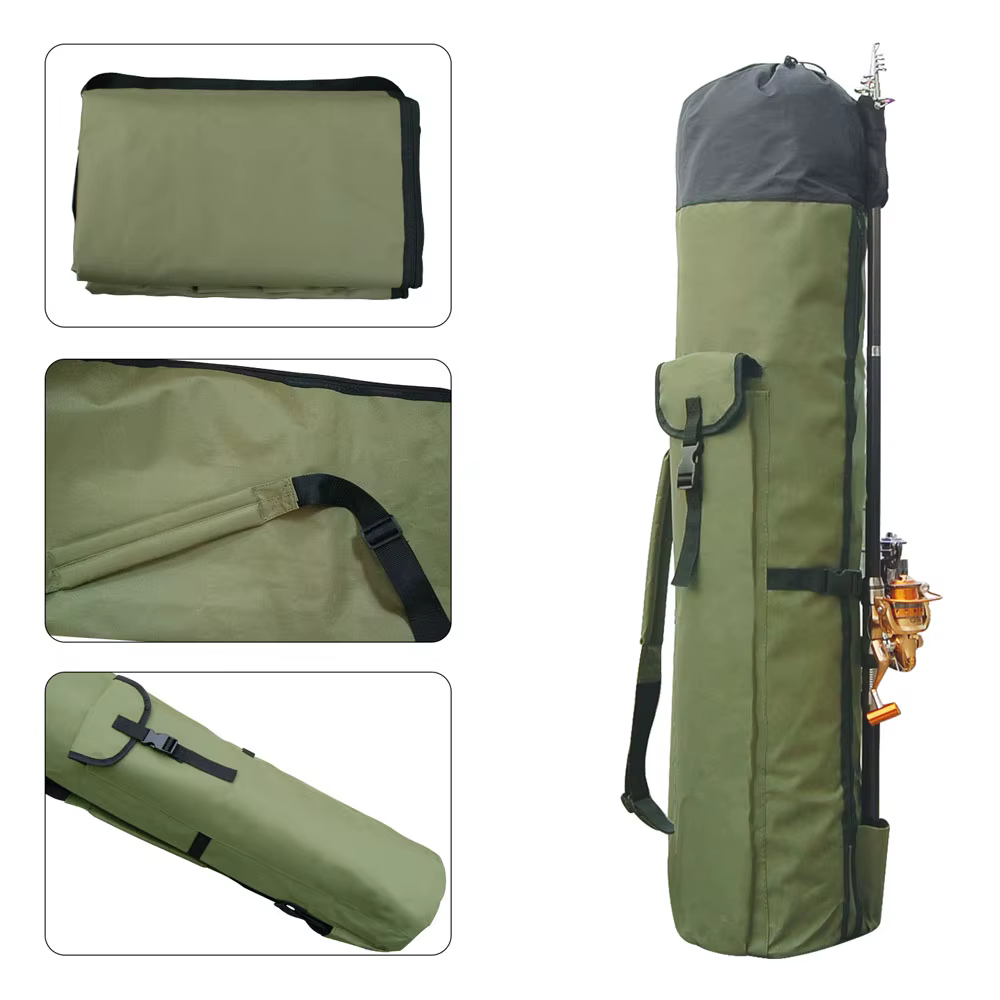 Bolsa de pesca Shaddock: estuche portátil para cañas y aparejos - imagen 4