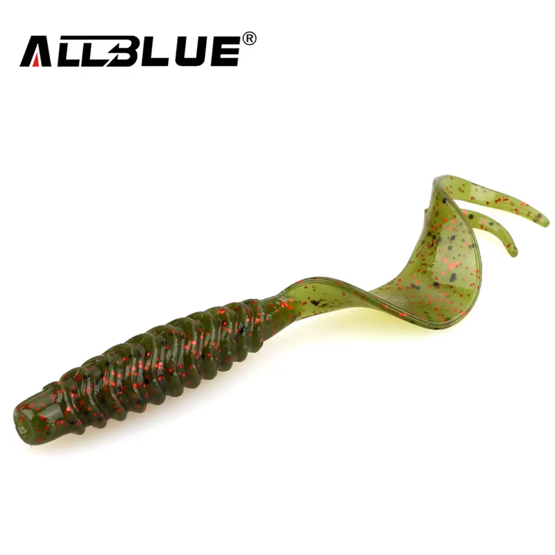 ALLBLUE Creek Vinilo una cola 8cm para lubina - imagen 2