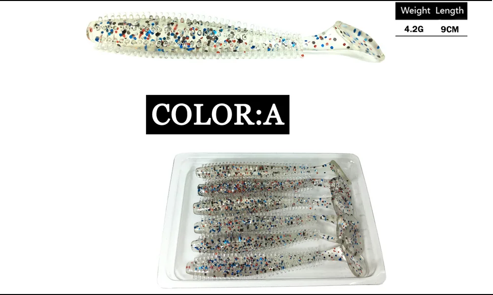 Variedad de colores del lote