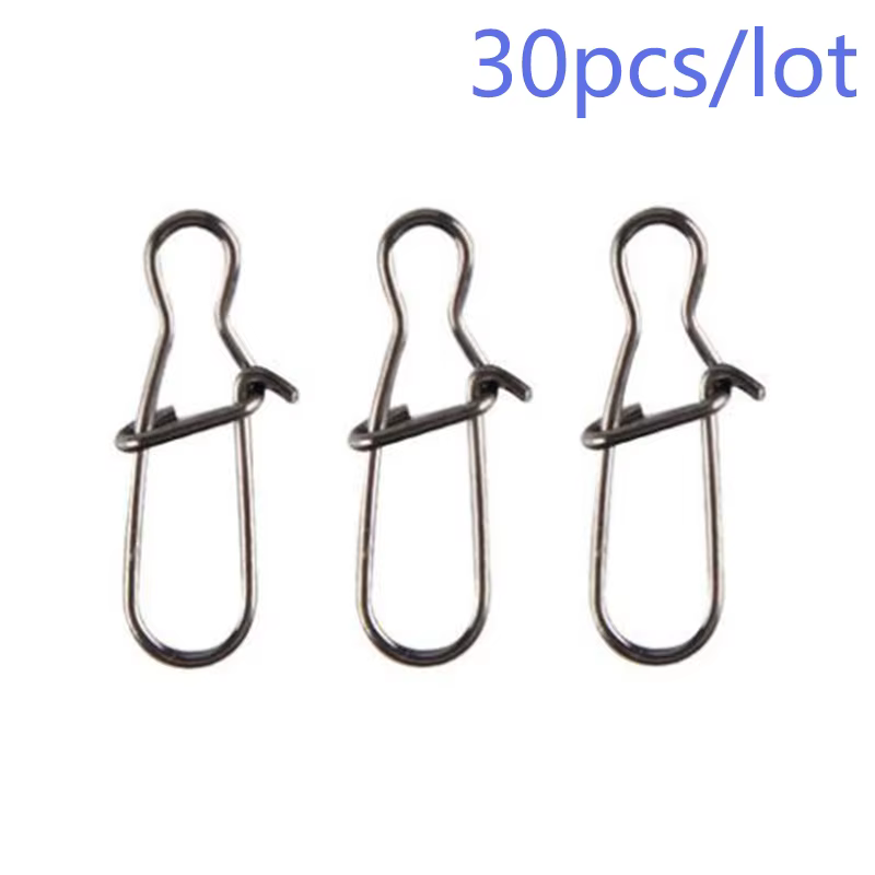 Snap giratorio de acero inoxidable con clip rapido para pesca - imagen 3