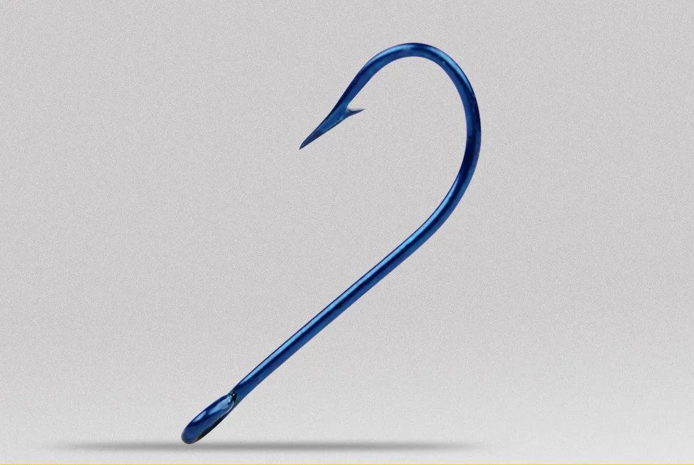 Anzuelo NGB azul - detalle
