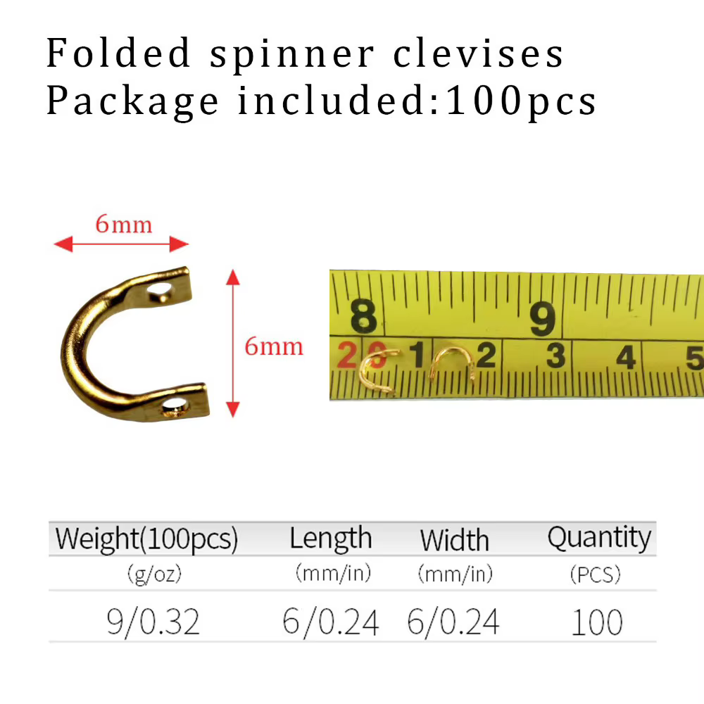 Easy Spin Kit de giratorios y mosquetones de latón para señuelos - imagen 4
