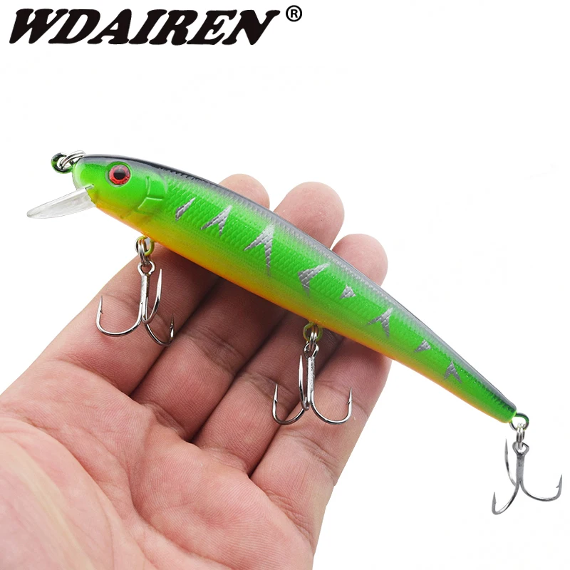 WD-203 crankbait para pececillos: nadador artificial con anzuelos - imagen 5