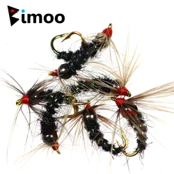 Ninfas Bimoo Char Caddis Premium #10 #12 – Para trucha arcoíris
