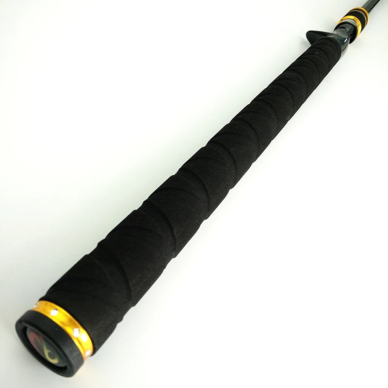 Caña de carbono jigging acción rápida para mar, mango largo - imagen 5