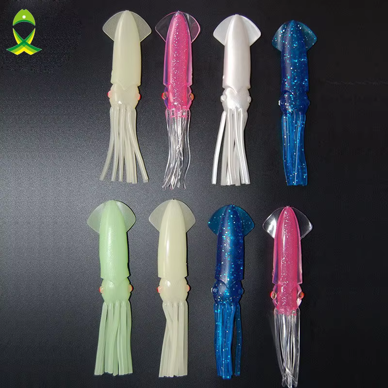 Squid Skirt 18 cm – Faldas de calamar luminosas para agua salada