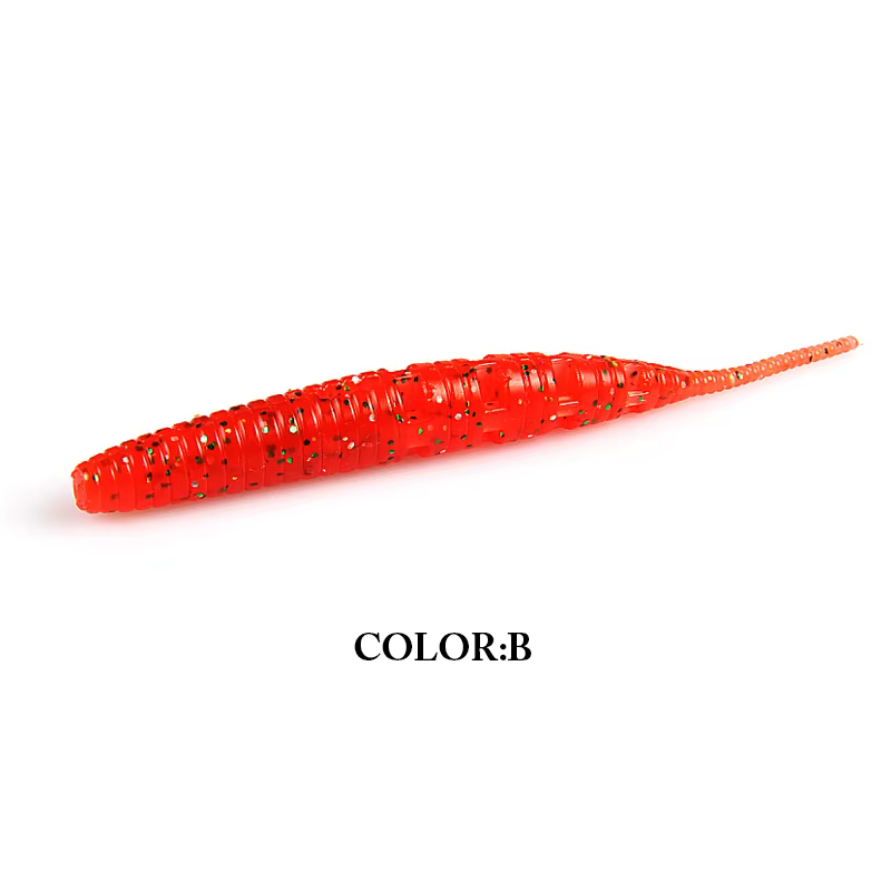 Polaris Señuelo Gusano Suave 9 cm, Hundimiento para Pesca en Hielo - imagen 4