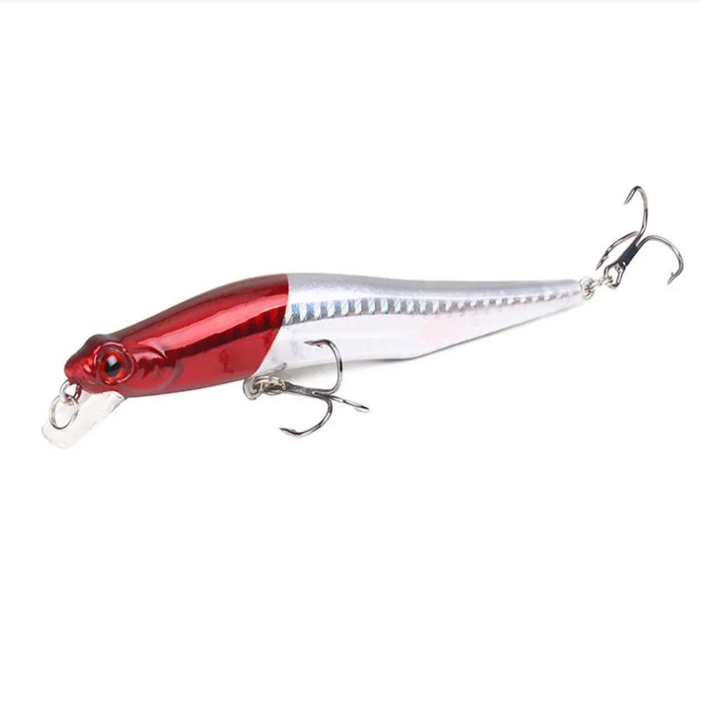 Cebos duros 3D tipo crankbait para lucio y carpa 10g 12cm - imagen 5